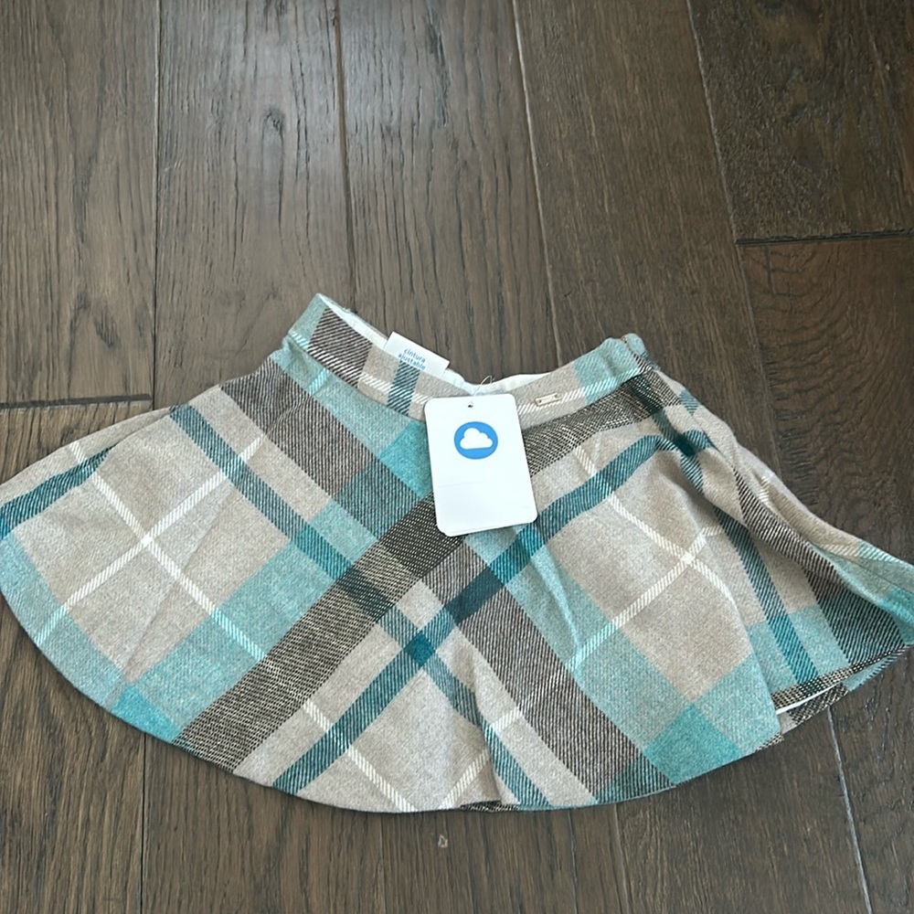 mayoral girls size 2 plaid skirt